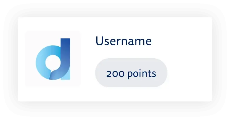 User profile element