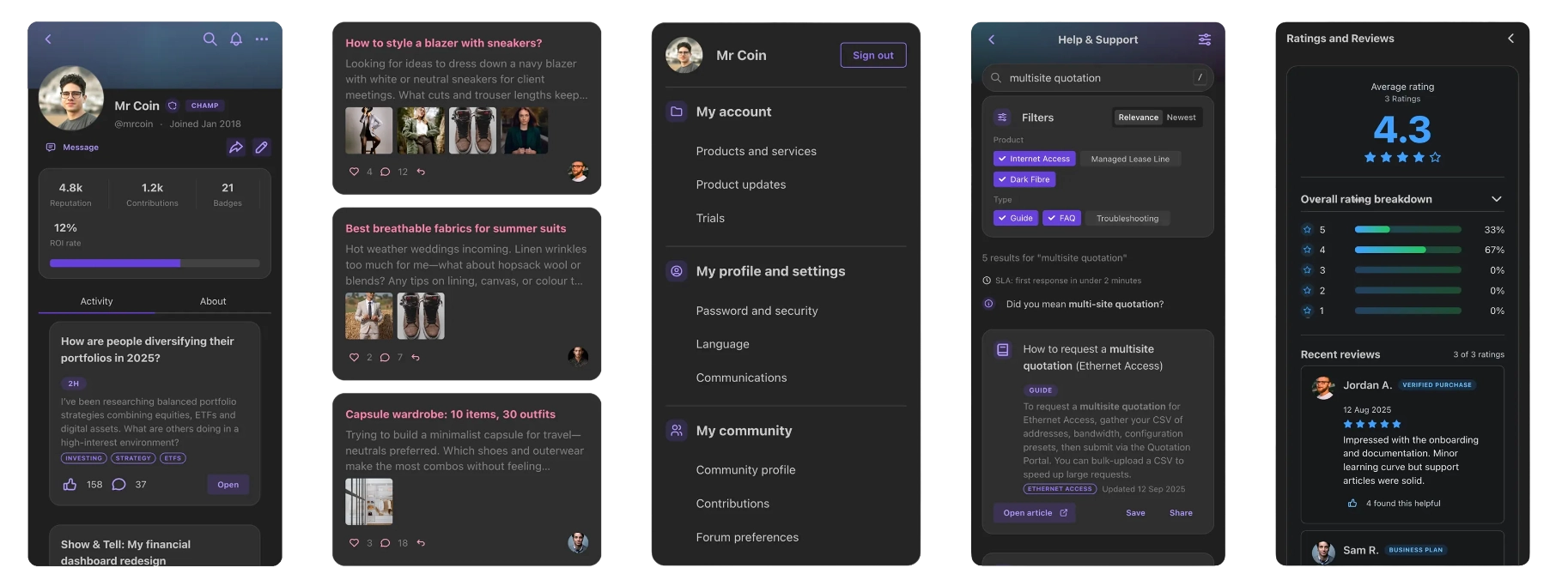 Smart watch surrounded by UI and Design elements
