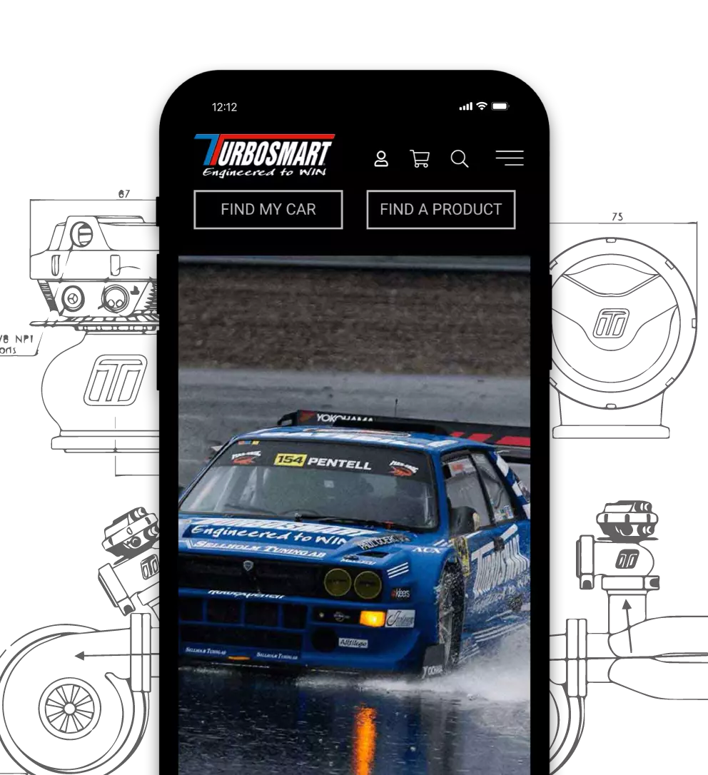 Mobile device looking at Turbosmart
