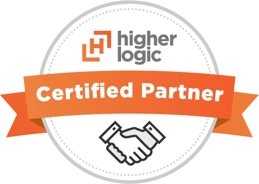 Higher Logic certified badge